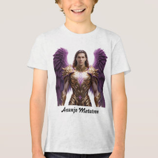 Camiseta Triblenda Camiseta Masc Juvenil Básica Arcanjo Metraton