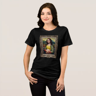 Camiseta Triblenda Camiseta Monalisa moderna