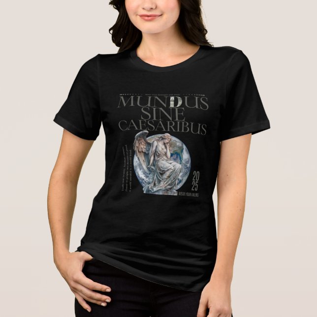 Camiseta Triblenda Camiseta Mundus Sine Caesaribus | La mejor edición (Anverso)
