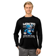 camiseta negra de los hombres