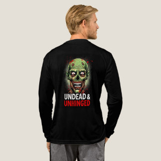 Camiseta Triblenda Camiseta negra no muerta y desquiciada
