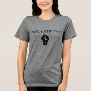 Camiseta Triblenda Camiseta NOLASTRONG Nola Strong New Orleans