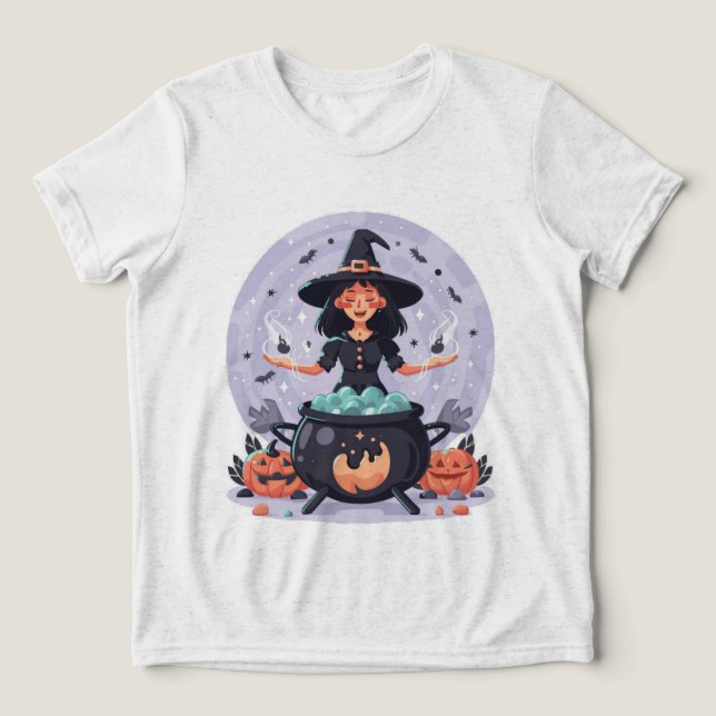 Camiseta Triblenda Camiseta para niños de Halloween (Diseño delantero )