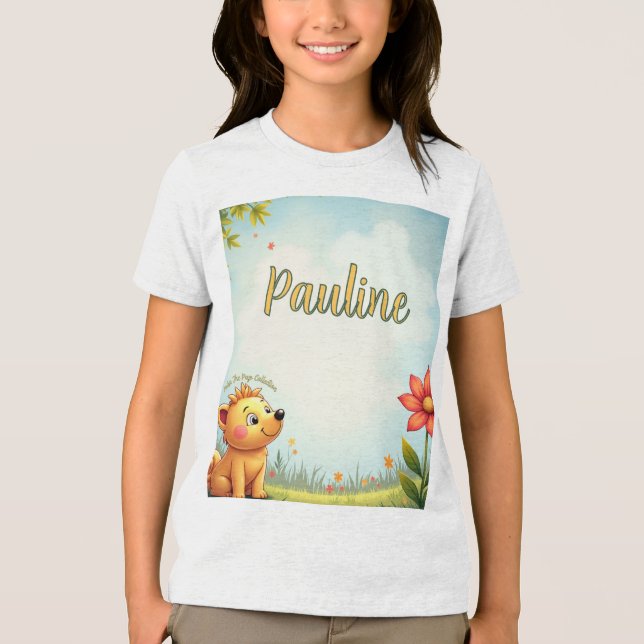 Camiseta Triblenda Camiseta personalizada para niños (Anverso)