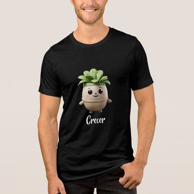 Camiseta Triblenda Camiseta Pipo Crecer – Diseño Inspirador (Anverso)