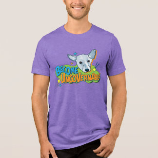 Camiseta Triblenda Camiseta Scrim Unisex Púrpura