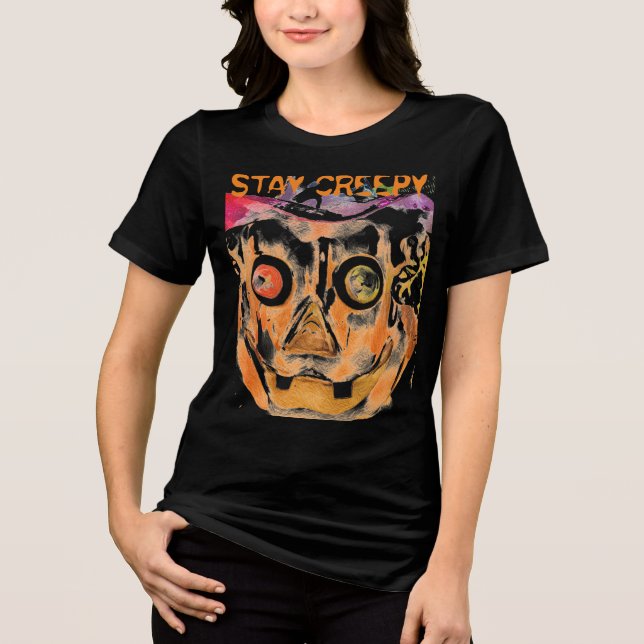 Camiseta Triblenda Camiseta STAY CREEPY (Anverso)
