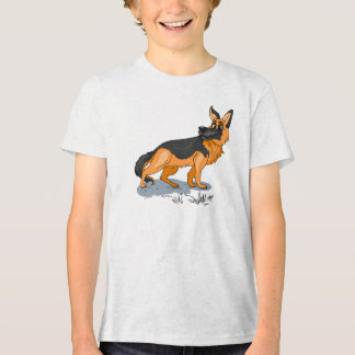 Camiseta Triblenda “Camiseta Tri-Mezcla Cachorro Adorable – Tee Suave