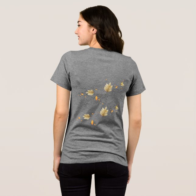 Camiseta Triblenda Camiseta trinitalista femenina (Reverso Completo )