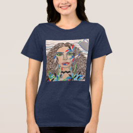 Camiseta Triblenda Camiseta Zodíaco Aquário (desenho autoral)
