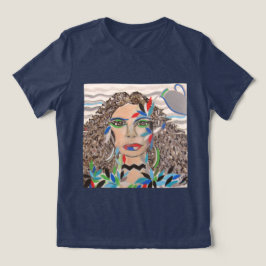 Camiseta Triblenda Camiseta Zodíaco Aquário (desenho autoral)