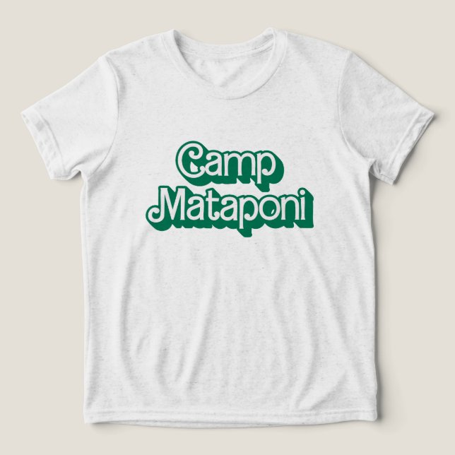 Camiseta Triblenda Camp Mataponi Barbie (Diseño delantero )