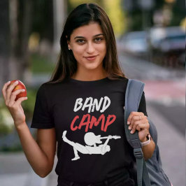 Camiseta Triblenda Campamento de Banda de Rock Clásico