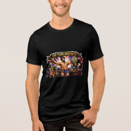 Camiseta Triblenda Campeón de Lucha Libre Lincoln 250 Años Invicto