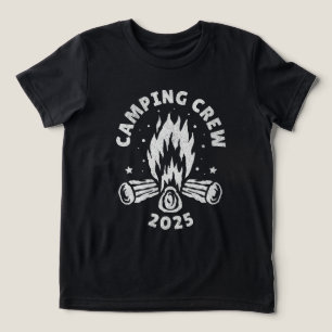Camiseta Triblenda Camping Crew 2025 Camper Vintage