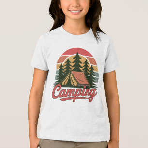 Camiseta Triblenda Camping de nombres personalizados