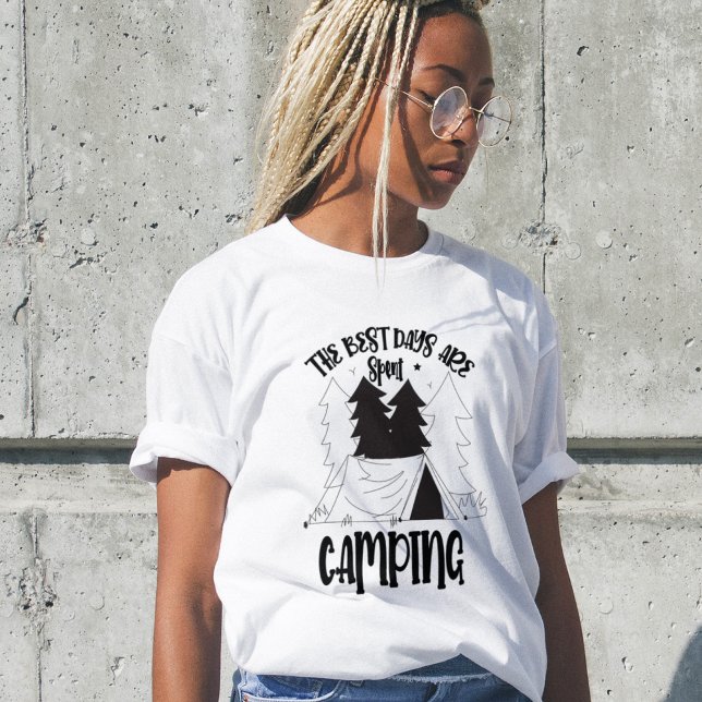 Camiseta Triblenda Camping Guay Camper Trip Mountain (Subido por el creador)