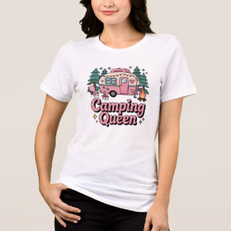 Camiseta Triblenda Camping Queen Sublimation Outdoor Adventure