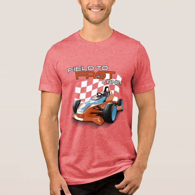 Camiseta Triblenda ¡Campo A Vía Rápida! camiseta (Anverso)
