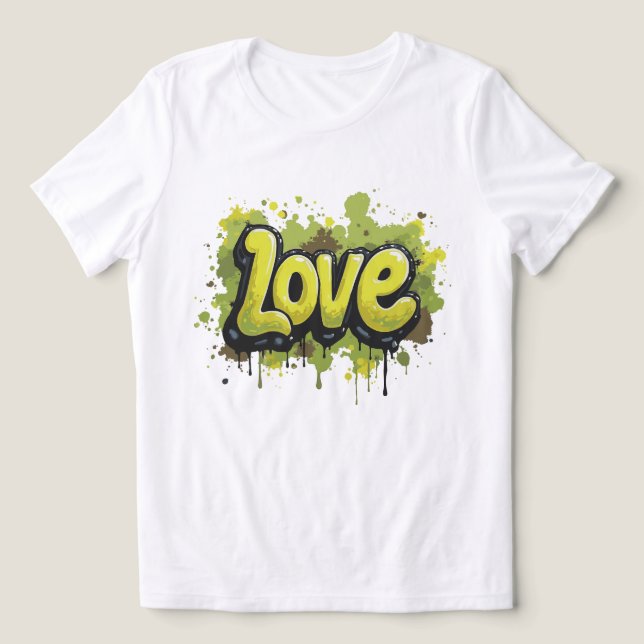 Camiseta Triblenda Campo de amor eterno (Diseño delantero )