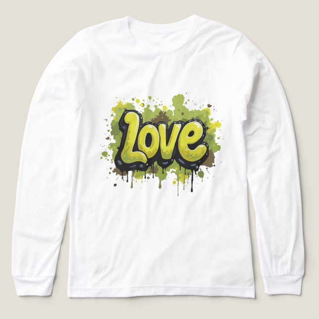 Camiseta Triblenda Campo de amor eterno (Diseño frontal)