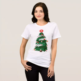 Camiseta Triblenda Canadá Árbol de Navidad Sudadera Canadiense de X-m