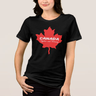 Camiseta Triblenda Canadá juntos y ganando