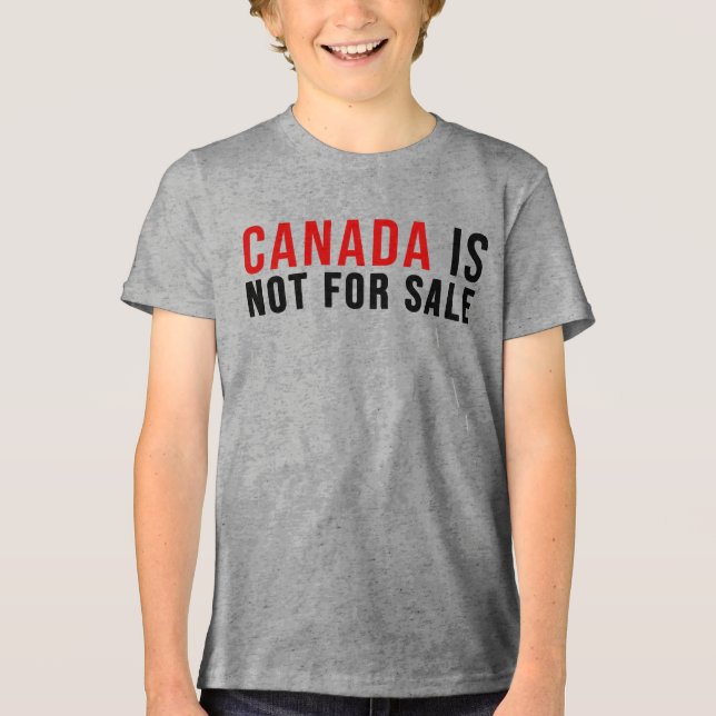 Camiseta Triblenda Canadá no está en venta (Anverso)