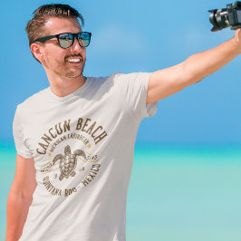 Camiseta Triblenda Cancun Beach Mexico | Paradise Mexican Caribbean