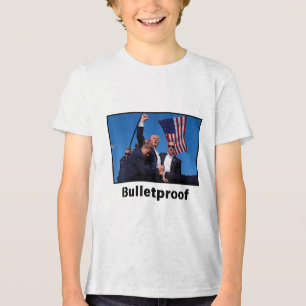 Camiseta Triblenda Candida presidencial a prueba de toros de Donald T