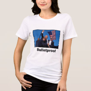 Camiseta Triblenda Candida presidencial a prueba de toros de Donald T