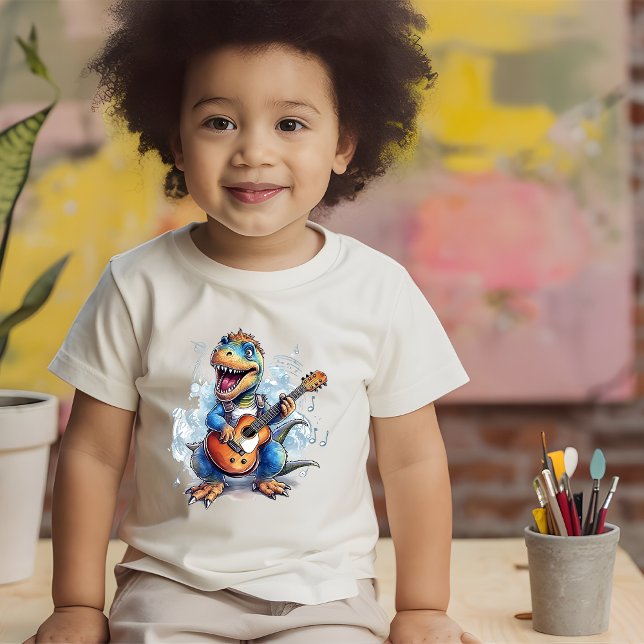 Camiseta Triblenda Cantando Dinosaurio (Subido por el creador)