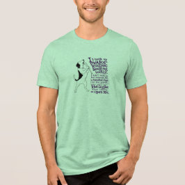 Camiseta Triblenda Cantante de béisbol Beagle Deportes