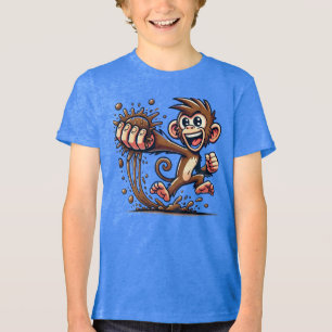 Camiseta Triblenda Caos de monos que vuelan a la pobreza