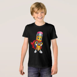 Camiseta Triblenda Capitán Lápiz | Cute Superhéroe de Regreso a la Es