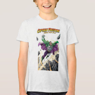Camiseta Triblenda “Capitán Libertad – La Libertad Nunca se Apaga” Ca