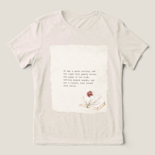 Camiseta Triblenda Capítulo del Libro Rosa Roja