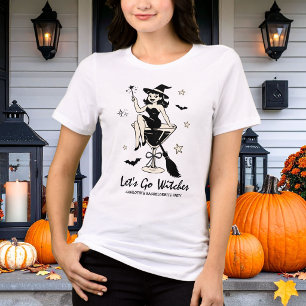 Camiseta Triblenda Caprichosas Vámonos Brujas Halloween Despedida de 