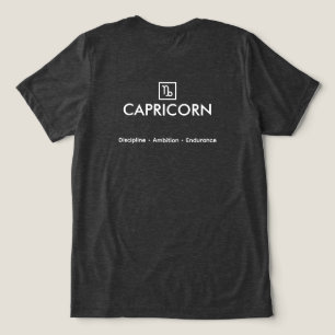 Camiseta Triblenda Capricornio – El Arquitecto Visionario