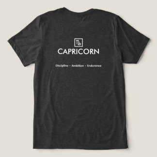 Camiseta Triblenda Capricornio – El Arquitecto Visionario