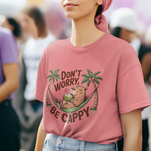 Camiseta Triblenda Capybara Be Happy