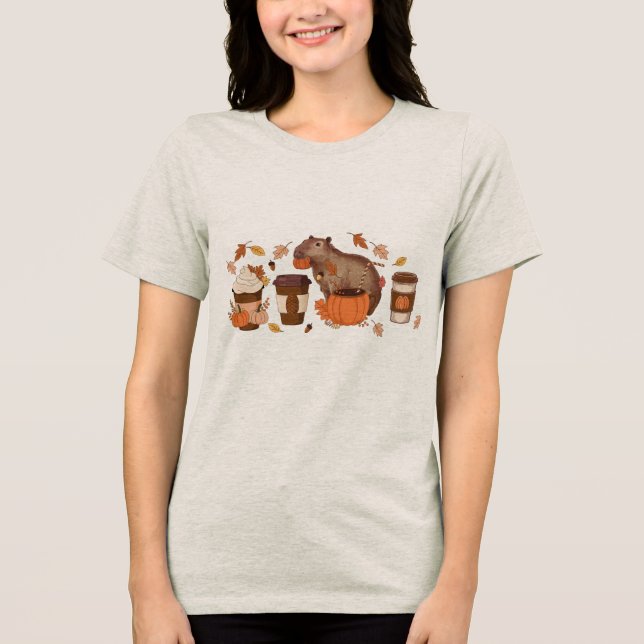 Camiseta Triblenda Capybara Fall Shirt (Anverso)
