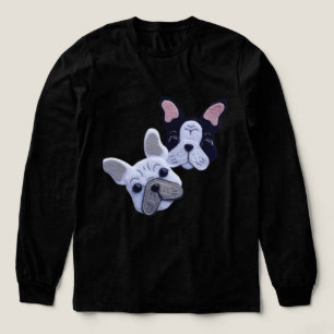 Camiseta Triblenda Cara de Bulldog de Fieltro