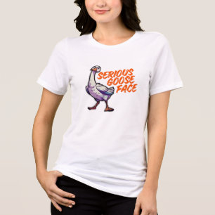 Camiseta Triblenda Cara de ganso serio