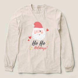 Camiseta Triblenda Cara de Santa de Vacaciones Ho Ho
