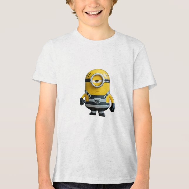 Camiseta Triblenda Carácter Adorable De Inspiración Minion - Divertid (Anverso)