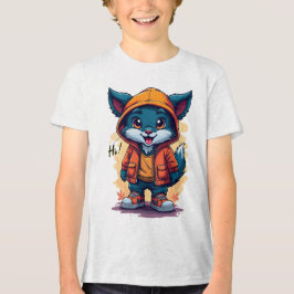 Camiseta Triblenda caracteres icónicos