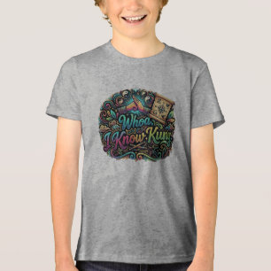 Camiseta Triblenda ¡Caramba, Conozco Kung Fu – Retro Action Tee