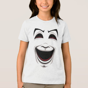 Camiseta Triblenda Caras De La Comedia Y La Tragedia