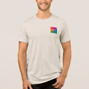 Camiseta Triblenda Cargar el logotipo o la foto de los menús de las c